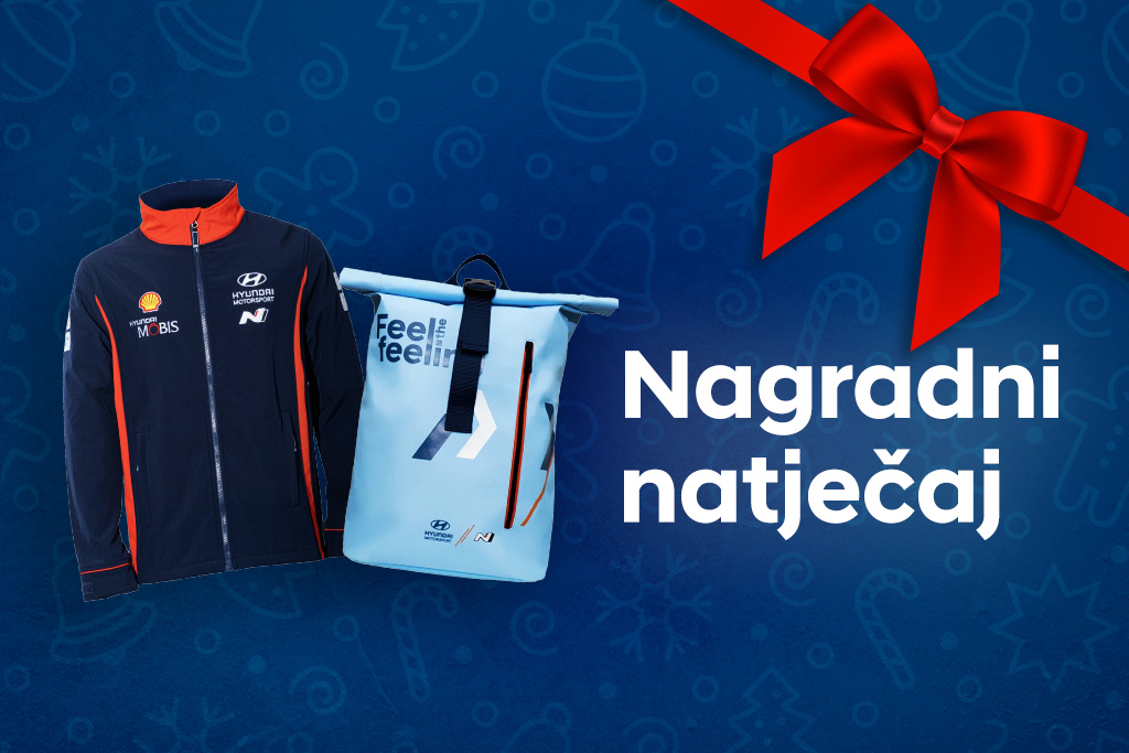 Uvjeti i pravila korištenja Hyundai WRC nagradnog natječaja PRIREĐIVAČ NAGRADNOG NATJEČAJA Hyundai Hrvatska d.o.o., Ljubljanska avenija 4C 10090 Jankomir, Zagreb, Hrvatska, https://hyundai.hr/, OIB: 75940144218, u daljnjem tekstu: Organizator.