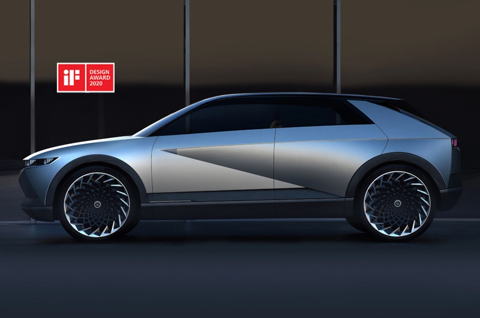 Hyundai odnio dvostruku pobjedu na iF Design Awards 2020 Svjetski poznata organizacija iF prepoznala je dizajn vozila Hyundai Motor Company već šestu godinu zaredom! Više od 65 godina iF Design Award prepoznat je kao simbol izvrsnosti od strane stručnjaka za dizajn širom svijeta, a prestižne nagrade dodjeljuju vrhunski dizajneri iz različitih disciplina, kategorija i djelatnosti. Ove godine čast je pripala Hyundai Sonati te konceptu 45 u kategoriji Automobili/Vozila.