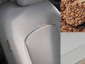 Komponente na biljnoj bazi za sjedala i tepihe.