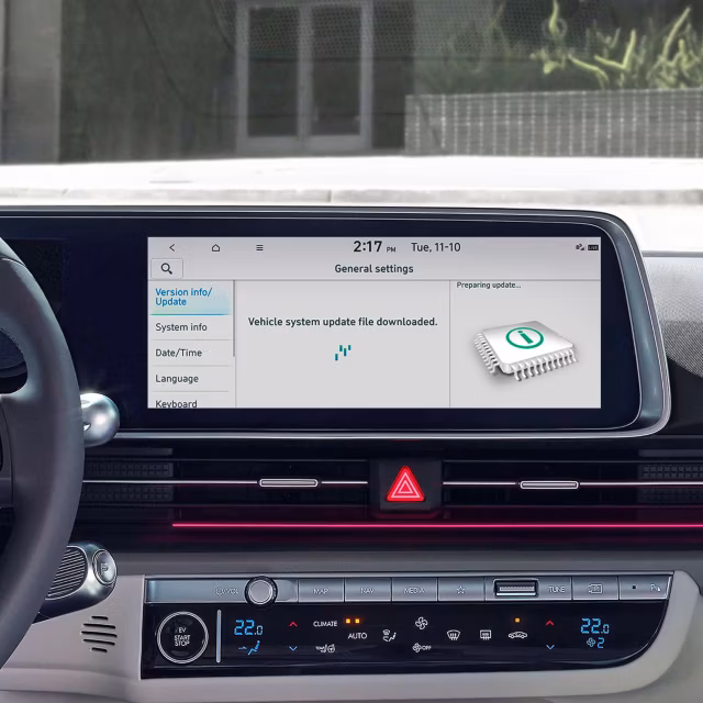 Ažuriranje sustava vozila