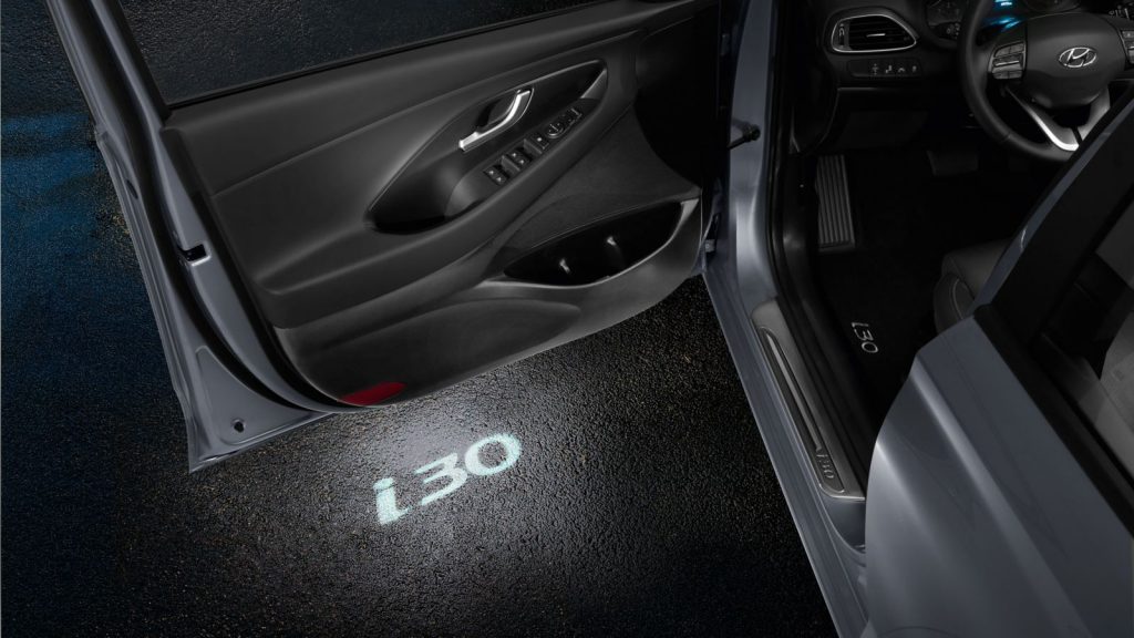 LED projektori za vrata, i30 logo.