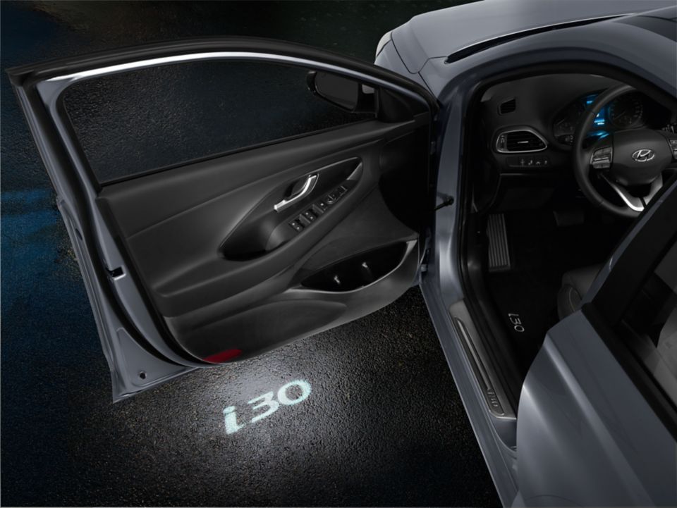 LED projektori za vrata, i30 logo.