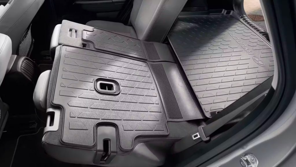 Podloga za prtljažnik s produžetkom.