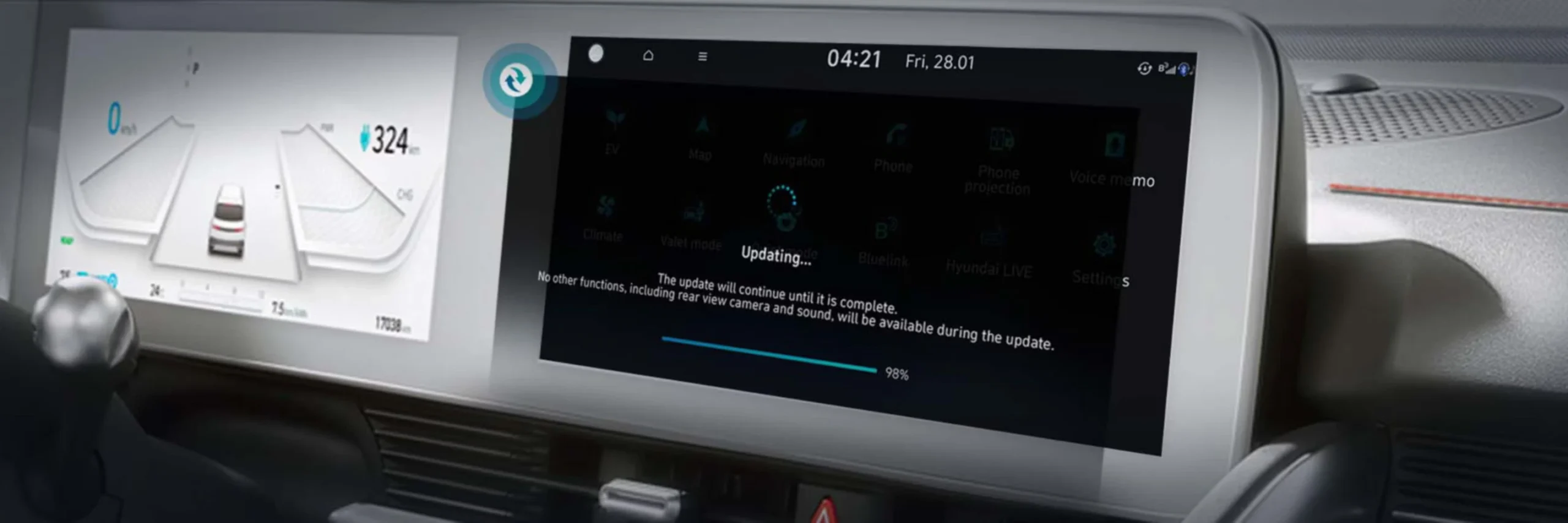 Ažuriranja karte i infotainmenta