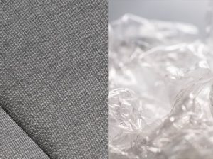 Reciklirane boce pretvorene u tkaninu.