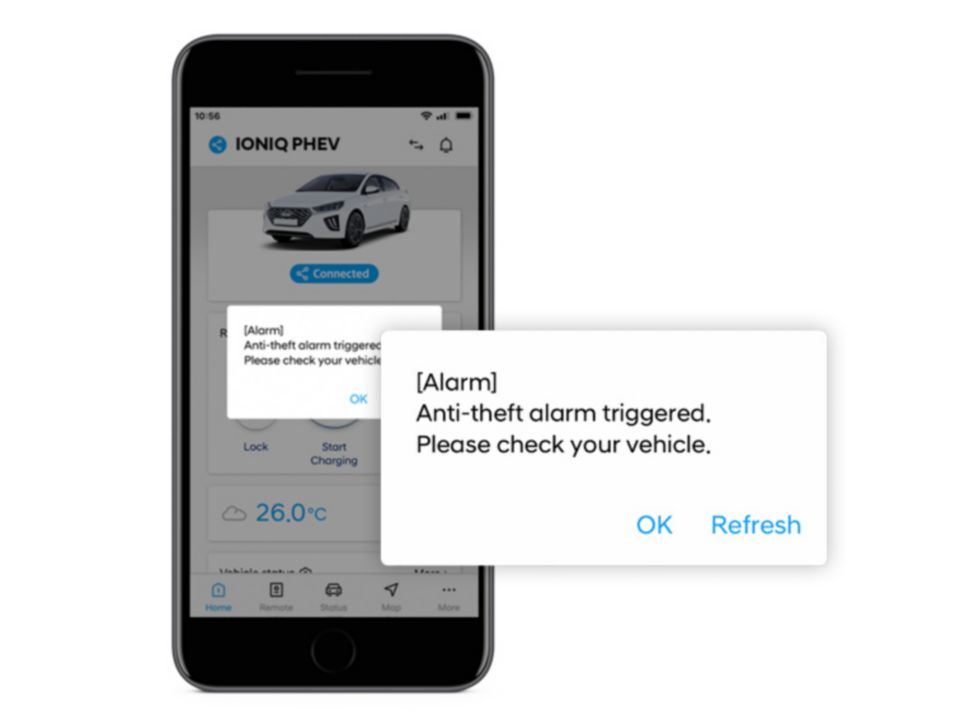 Uključuje li se alarm?