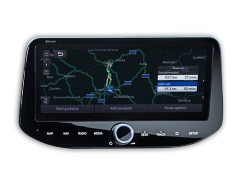 Veći zaslon osjetljiv na dodir.