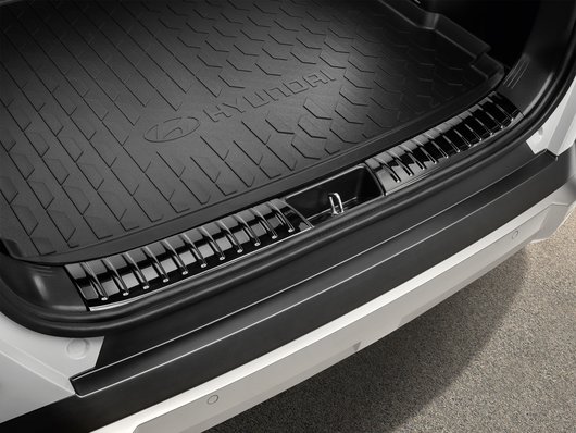 Obloga za pragove prtljažnika, piano crna