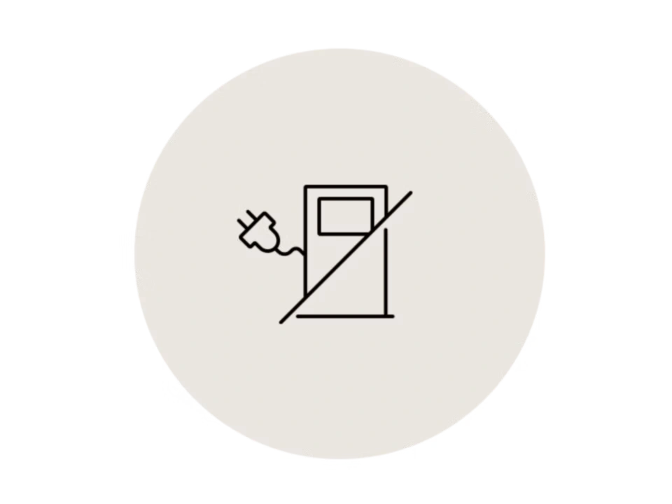 Nemate mogućnosti punjenja