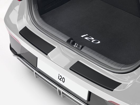 Zaštitna folija za stražnji branik, crna