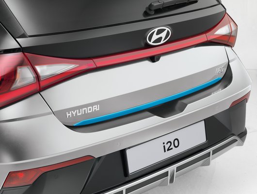 Ukrasna lajsna poklopca prtljažnika Obloga vrata prtljažnika, akva tirkizna