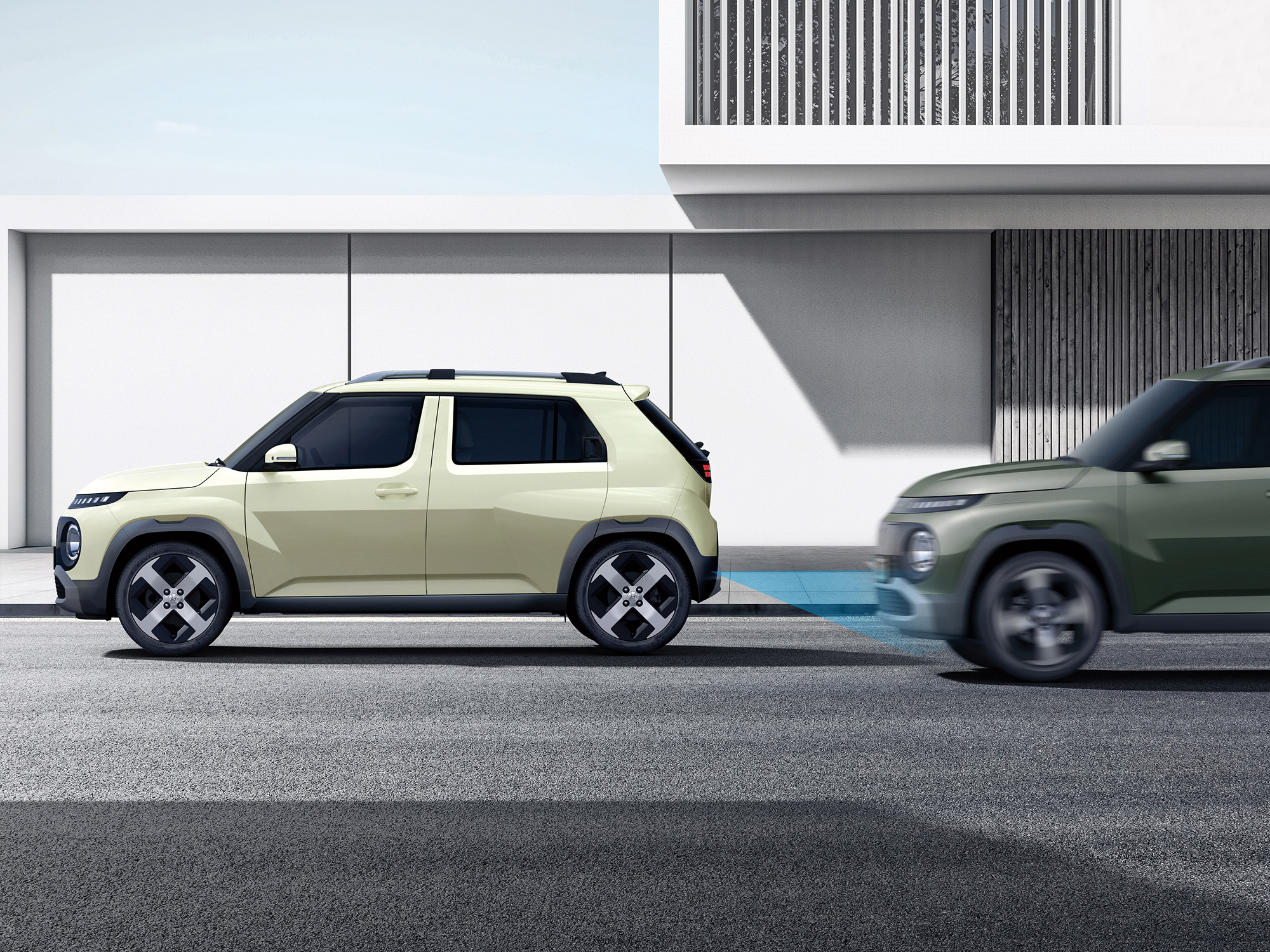 Parking Collision-Avoidance Assist Rear (PCA-R).