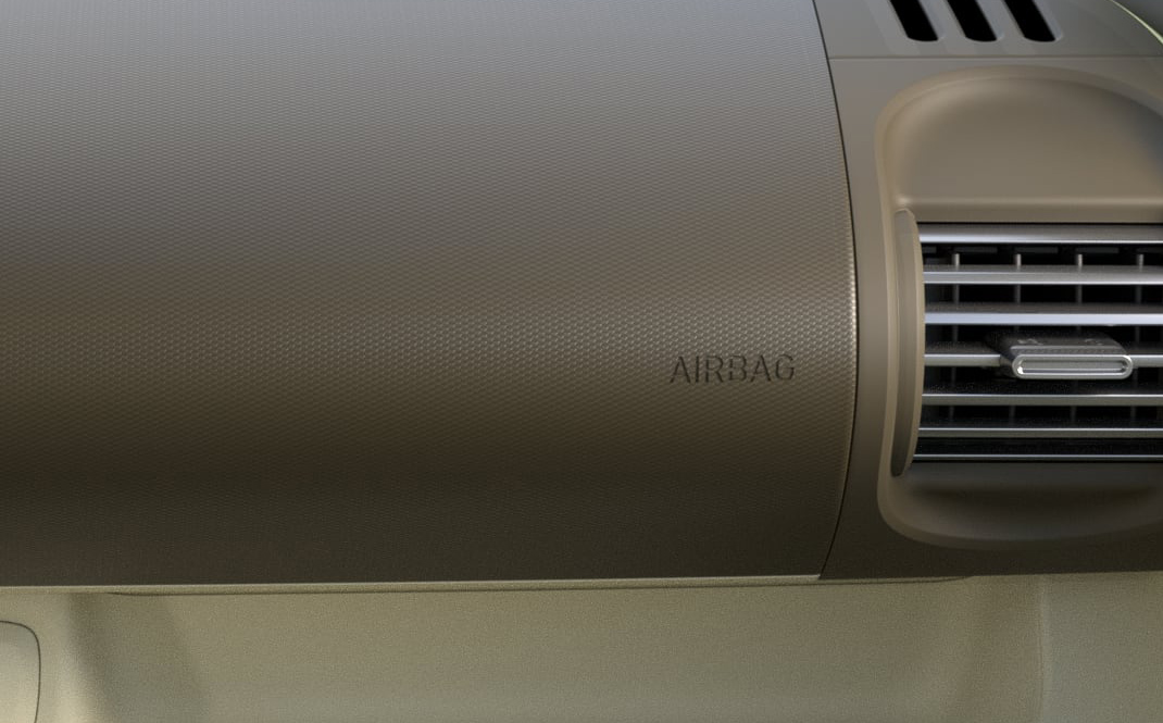 Sedam standardnih zračnih jastuka.