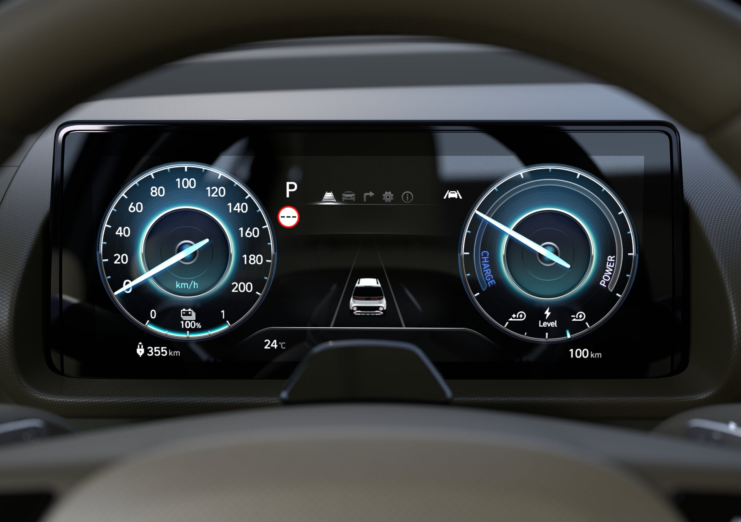 10,25" digitalni zaslon kao standard.